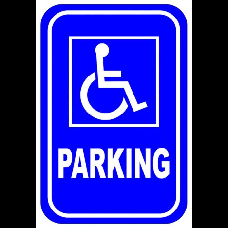 Handicap Parking sign